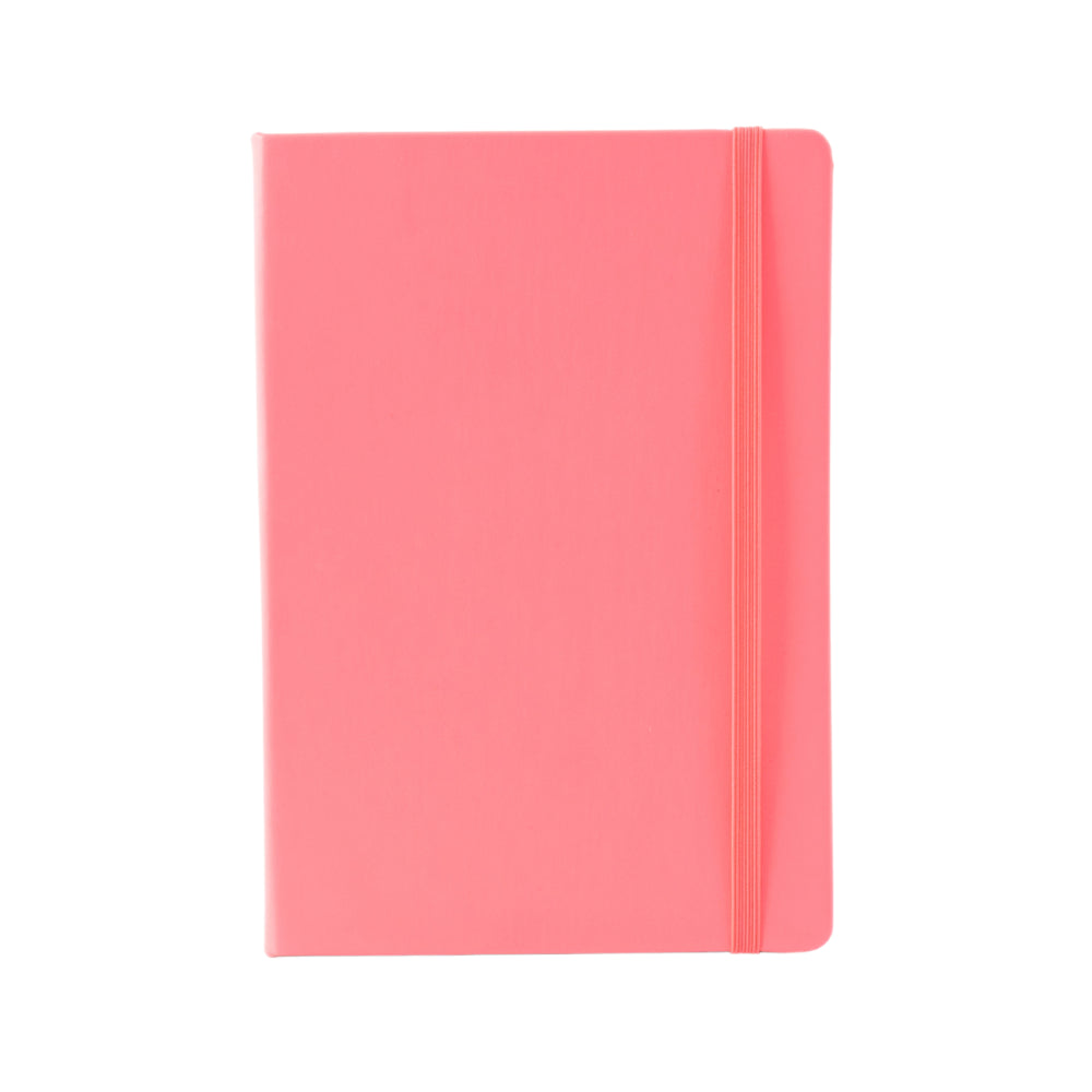 Vivid Collection A5 PU Notebook - PINK